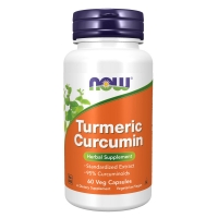Now Foods - Куркумин 665 мг, 60 капсул куркумин с пиперином таблетки 30 шт