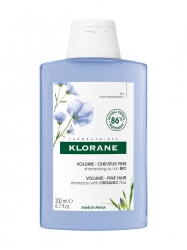 Фото Шампунь с органическим экстрактом льняного волокна, 200 мл