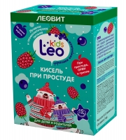 Леовит - Кисель при простуде для детей, 5 пакетов х 12 г леовит кисель при кашле для детей 5 пакетов х 12 г
