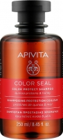 Фото Apivita - Шампунь для окрашенных волос с протеинами киноа и медом, 250 мл