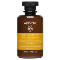 Apivita - Питательный и восстанавливающий шампунь с оливой и медом, 250 мл тонизирующий шампунь для волос с охлаждающим эффектом alpha homme pro