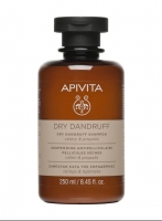 Apivita - Шампунь против перхоти для сухих волос с сельдереем и прополисом, 250 мл тонизирующий шампунь для волос с охлаждающим эффектом alpha homme pro