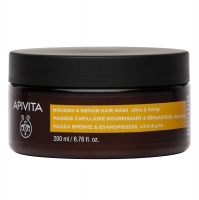 Apivita - Питательная и восстанавливающая маска с оливой и медом, 200 мл