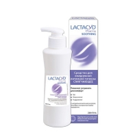 Lactacyd - Смягчающий лосьон для интимной гигиены, 250мл салфетки carefree для интимной гигиены duo effect с зеленым чаем и алоэ вера 20 шт