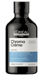Фото Loreal Professionnel Chroma Creme - Шампунь-крем  с синим пигментом для нейтрализации оранжевого оттенка русых и светло-коричневых волос, 300 мл