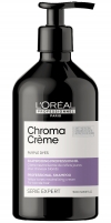 Фото Loreal Professionnel Chroma Creme - Шампунь-крем с фиолетовым пигментом для нейтрализации желтизны очень светлых волос, 500 мл