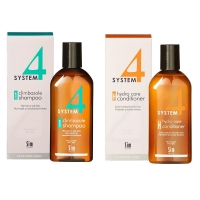 Sim Sensitive - Набор для жирной кожи головы: шампунь №1 + бальзам H