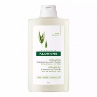 Klorane - Сверхмягкий шампунь для всех типов волос с молочком овса, 200 мл брусковый шампунь с молочком овса