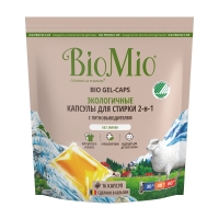 BioMio - Экологичные капсулы для стирки Color  White, 16 шт