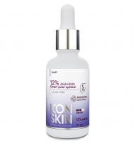 Icon Skin - Aha+Bha-пилинг 12%, 30 мл planeta organica крем для лица после пилинга 50 мл