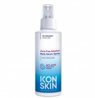 Icon Skin Acne Free Solution - Сыворотка-спрей, 100 мл универсальная сыворотка evas ceraclinic гиалурон raw solution hyaluronic acid 1% 60 мл