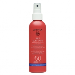 Фото Солнцезащитный тающий ультра-легкий спрей для лица и тела SPF50, 200 мл