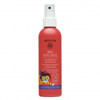Фото Apivita - Солнцезащитный увлажняющий спрей с легким нанесением для детей SPF50, 200 мл
