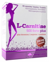 Olimp Labs - Специализированный продукт для питания спортсменов &quot;Л-карнитин 500 форте плюс&quot; 1000 мг, 60 капсул