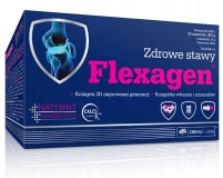 Фото Olimp Labs - Flexagen со вкусом малины, 30 пакетиков х 12 г