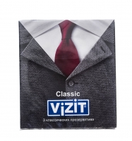 Vizit - Презервативы классические, 3 шт