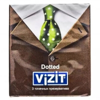 Vizit - Презервативы точечные, 3 шт