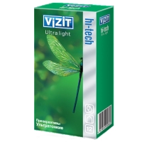 Vizit - Презервативы №12 Hi-tech Ultra light, 12 шт