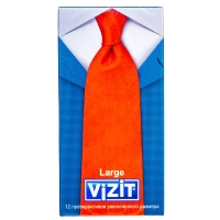 Vizit - Презервативы увеличенного размера, 12 шт