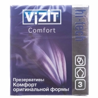 Vizit - Презервативы №3 Hi-tech Comfort, 3 шт - фото 1