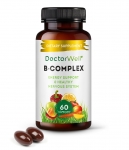 Фото DoctorWell - Комплекс витаминов группы B, 65 капсул