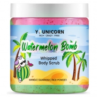 Фото Younicorn Watermelon Bomb - Взбитый крем-скраб для тела, 250 мл