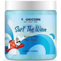 Younicorn Surf The Wave - Уплотняющая маска для ломких, тонких волос, 250 мл