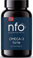 Norwegian Fish Oil - Омега 3 форте, 60 капсул магия здоровья или уникальный метод исцеления 3 е изд 4 е изд