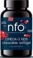 Norwegian Fish Oil - Омега 3 с витамином D, 120 капсул
