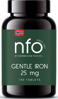 Фото Norwegian Fish Oil - Комплекс с легкодоступным железом, 100 таблеток