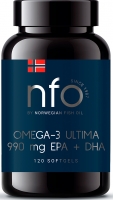Norwegian Fish Oil - Oмега 3 ультима, 120 капсул norwegian fish oil омега 3 с витамином d 120 капсул