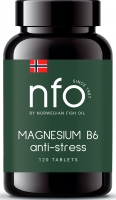 Norwegian Fish Oil - Комплекс "Магний В6", 120 таблеток - фото 1