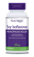 Natrol - Изофлавоны сои, 60 капсул железо solaray 50 мг 60 вегетарианских капсул