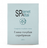 Фото Planeta Spa Altai - Средство косметическое "Глина голубая серебряная", 200 г
