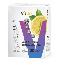 vitup витаминный комплекс источник энергии и иммунитета со вкусом лимона 20 стиков х 5 г VitUp - Витаминный комплекс 