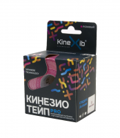 Kinexib - Кинезио тейп Pro 5 м х 5 см, розовый kinexib спортивный тейп 9 1 м х 3 8 см
