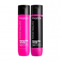 Фото Matrix - Набор для сохранения яркого цвета волос Total results Keep me vivid: (шампунь 300 мл + кондиционер 300 мл)
