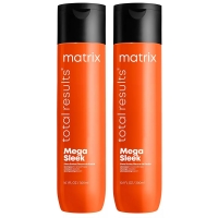 Matrix - Разглаживающий шампунь с маслом ши Total results Mega Sleek, 300 мл х 2 шт
