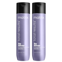 Matrix - Шампунь для нейтрализации нежелательных тёплых оттенков светлых и седых волос Total results So silver, 300 мл х 2 шт