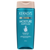 KeraSys - Ампульный шампунь Advanced &quot;Увлажняющий&quot; с церамидными ампулами, 400 мл