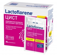 Lactoflorene - Пробиотический комплекс Цист, 20 пакетиков plantcomplex ренисток комплекс для почек при цистите с клюквой