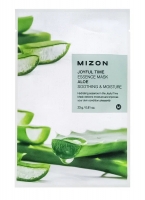 Mizon - Тканевая маска с экстрактом сока алоэ, 23 г аквалор горло с экстрактом алоэ и римской ромашки 150 мл