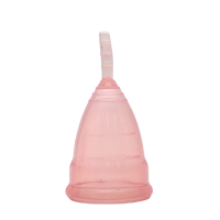 Gess - Менструальная чаша Rose Garden, размер S, 1 шт перчатки dewal pro винил размер l mv0003 l 100 шт