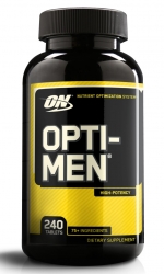 Фото Optimum Nutrition Opti Men - Мультивитаминный комплекс для мужчин, 240 таблеток