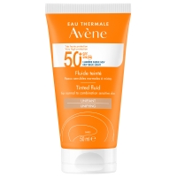 Avene - Солнцезащитный тонирующий флюид SPF 50+, 50 мл 40 г солнцезащитный крем безопасный легкий растительный экстракт увлажняющий уф солнцезащитный крем для женщин