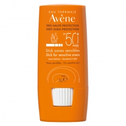 Фото Avene - Стик для защиты от солнца чувствительных зон SPF 50+, 8 г