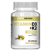 A Tech Nutrition - Комплекс "Витамин D3 + К2", 60 капсул - фото 1