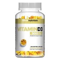 A Tech Nutrition - Витамин Д3 5000 МЕ 700 МГ, 240 мягких капсул gls витамин д3 60 капсул