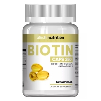A Tech Nutrition - Биотин 5000 мкг, 60 мягких капсул california gold nutrition nmn nicotinamide mononucleotide 175 mg 60 капсул