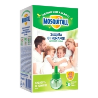 MOSQUITALL - Жидкость Защита от комаров для всей семьи 60 ночей, 30 мл